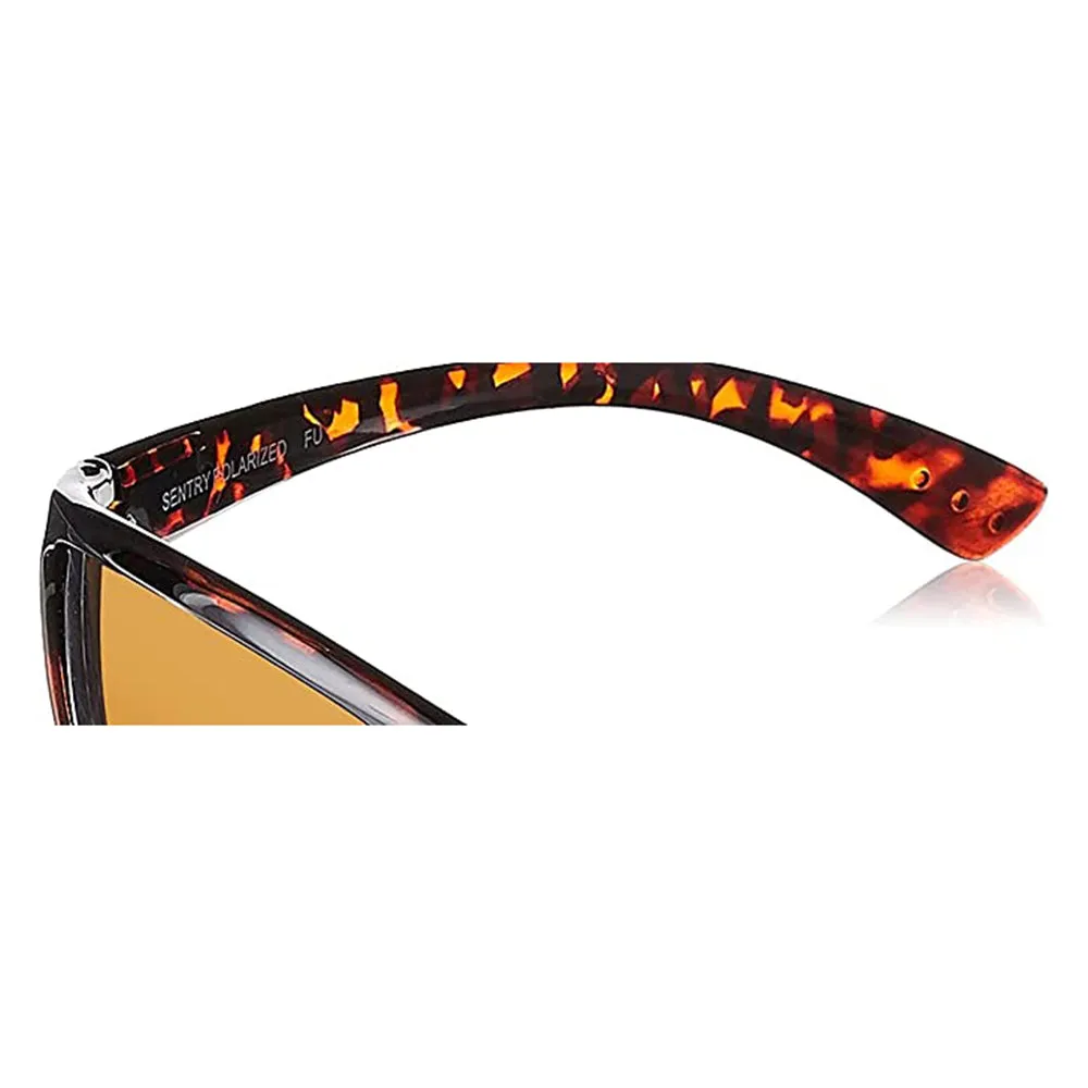 Suncloud Unisex Tortoise Frame Brown Lens Polarized Sentry Sunglasses - S-SEPPBRTT