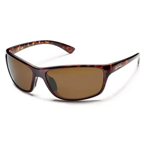 Suncloud Unisex Tortoise Frame Brown Lens Polarized Sentry Sunglasses - S-SEPPBRTT