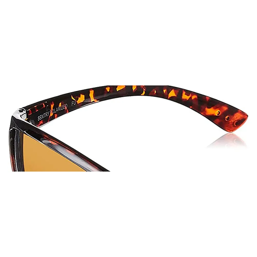 Suncloud Unisex Tortoise Frame Brown Lens Polarized Sentry Sunglasses - S-SEPPBRTT