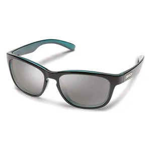 Suncloud Womens Aqua Backpaint Frame Silver Mirror Lens Polarized Sunglasses - 202330MVU554M