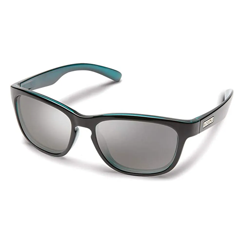 Suncloud Womens Aqua Backpaint Frame Silver Mirror Lens Polarized Sunglasses - 202330MVU554M