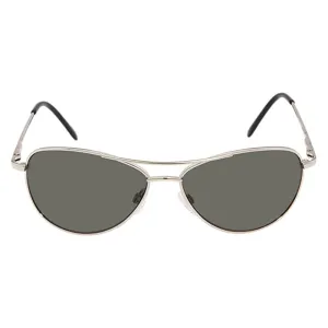 Suncloud Womens Silver Frame Grey Lens Polarized Patrol Contemporary Sunglasses - S-PTPPGYSV