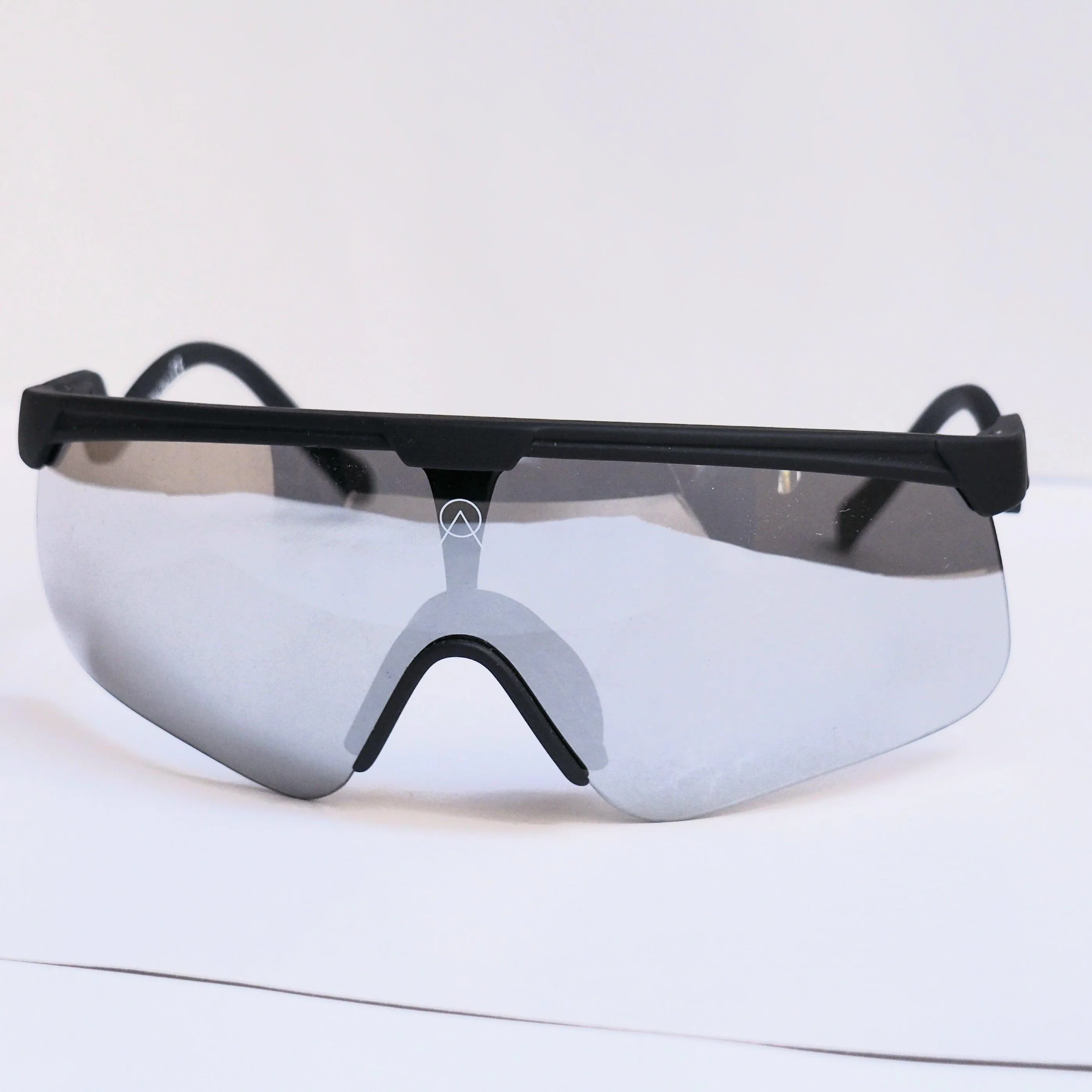 SUNGLASSES ALBA DELTA BLACK MR SILVER LENS