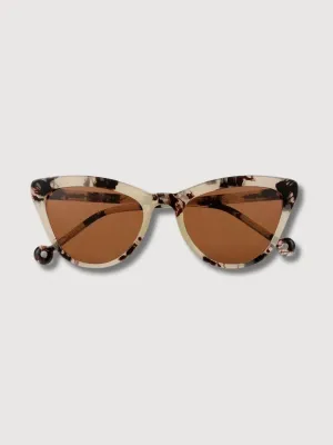 Sunglasses Colina Havana Recycled Plastic | Parafina