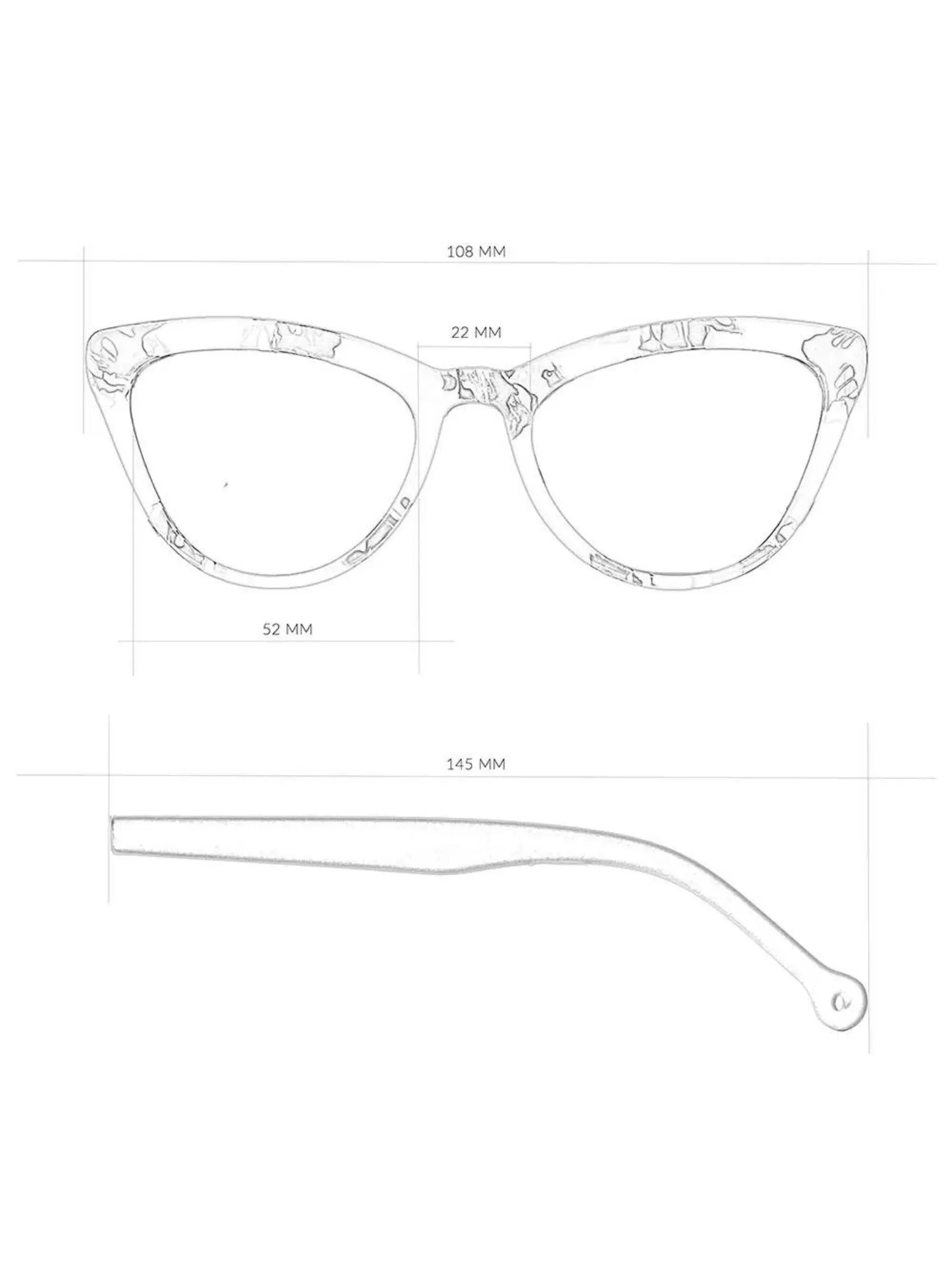 Sunglasses Colina Havana Recycled Plastic | Parafina