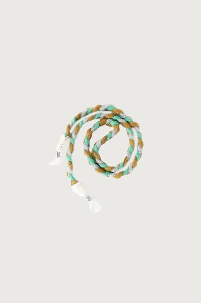 Sunglasses Cord - Cream | Bright Green - Peanut - Grey Melange