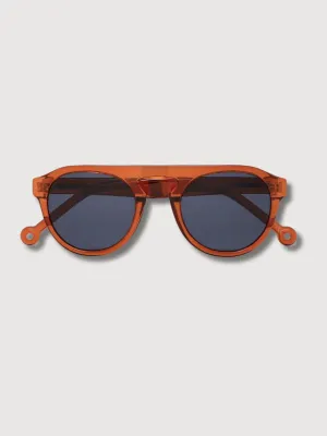 Sunglasses Corriente Brown Recycled Plastic | Parafina