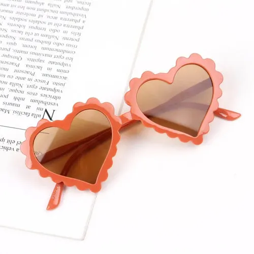 Sunglasses Kid Heart Shaped Sunglasses UV 400 Protection Cute Fashion