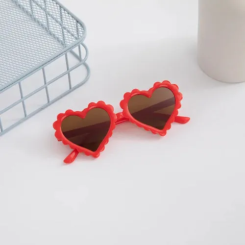 Sunglasses Kid Heart Shaped Sunglasses UV 400 Protection Cute Fashion