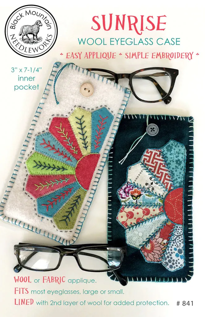 Sunrise Wool Eyeglass Case Pattern