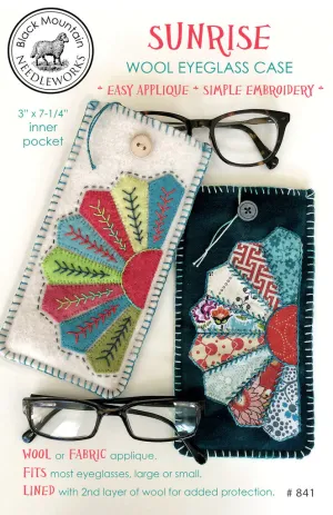 Sunrise Wool Eyeglass Case Pattern