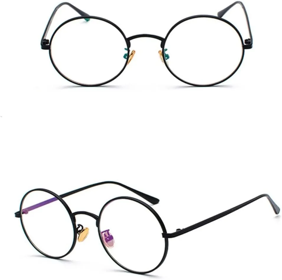 Super Round Women Sunglasses Designer Fashion Men Dark Green Lens Shades UV400
