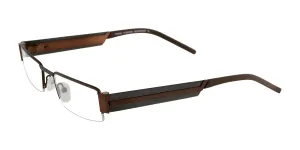 Takumi T9934 Eyeglasses with Clip-on Sunglasses | Size 51
