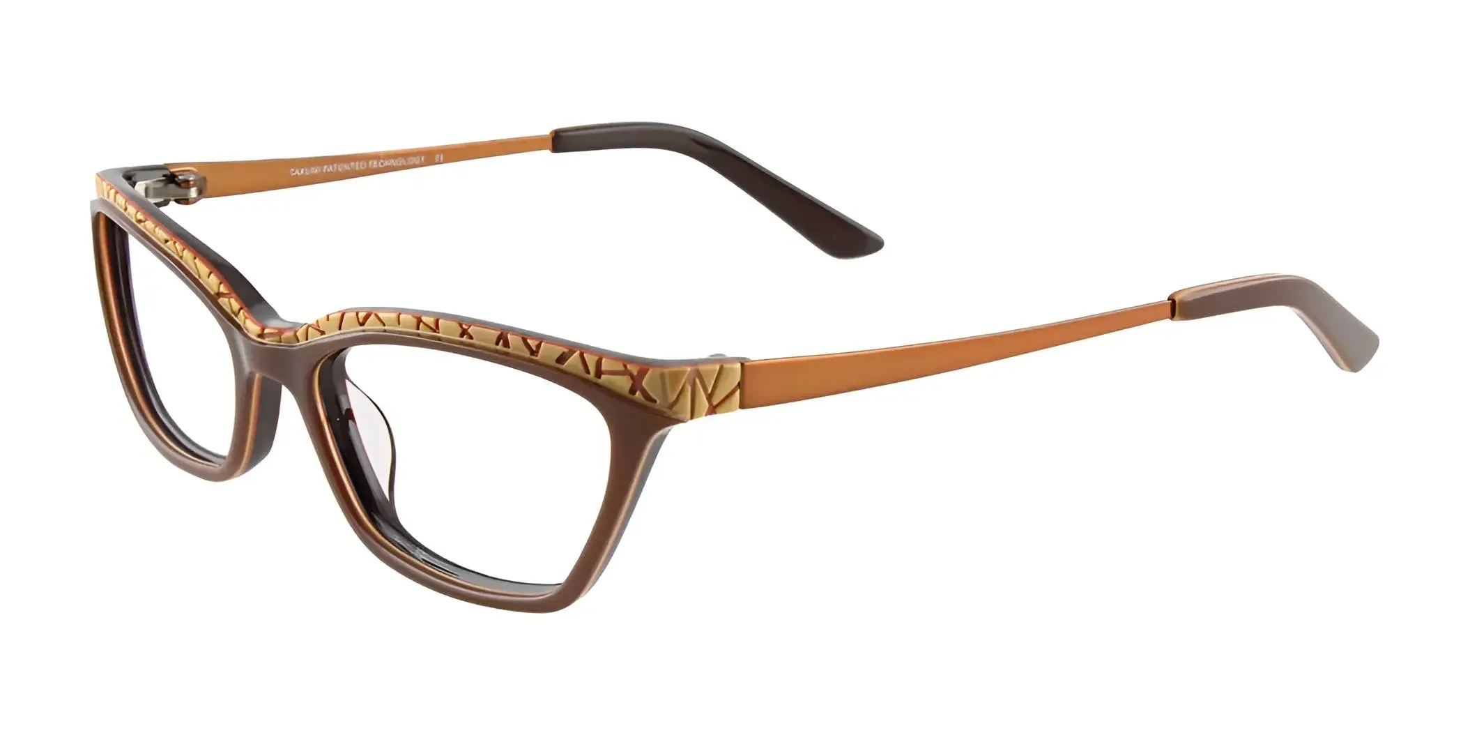 Takumi T9997 Eyeglasses with Clip-on Sunglasses | Size 50