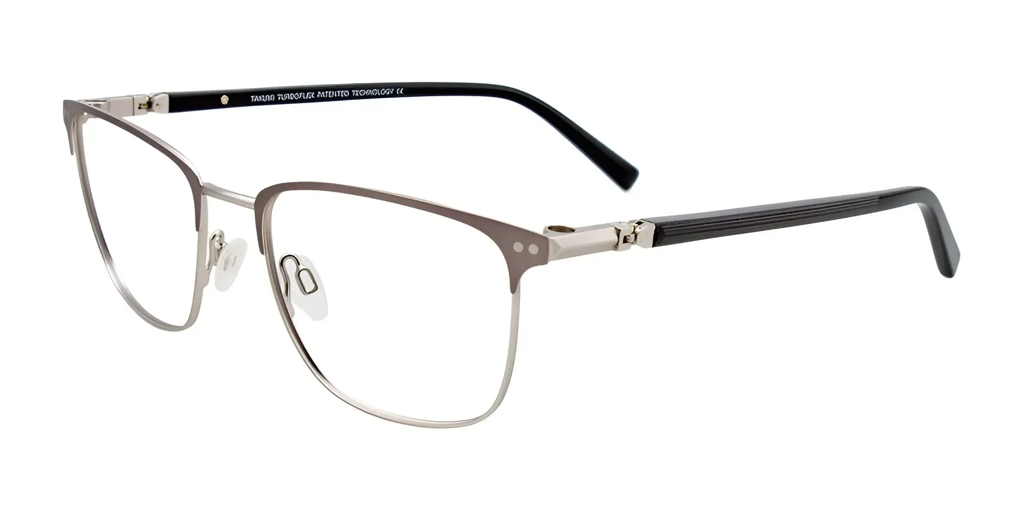 Takumi TK1101 Eyeglasses with Clip-on Sunglasses | Size 54