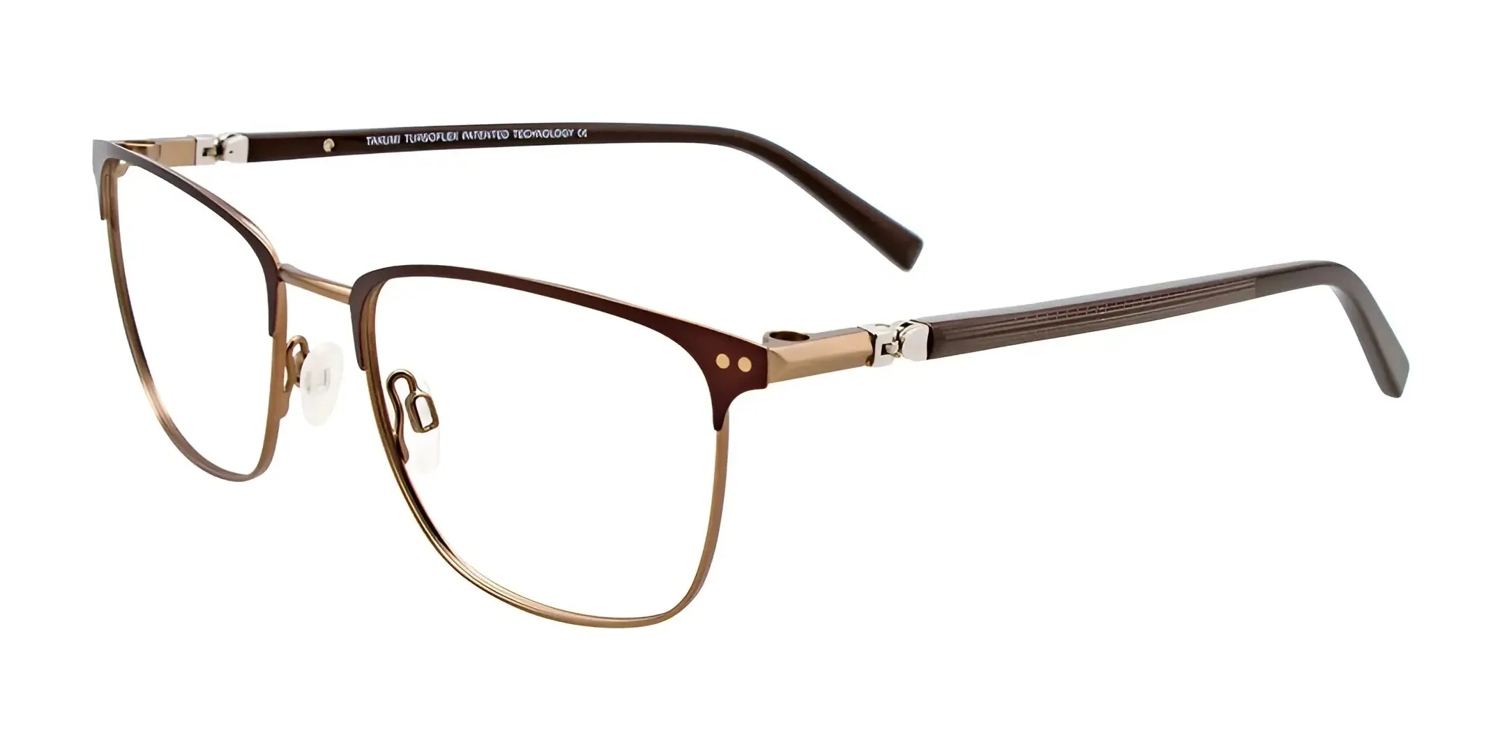 Takumi TK1101 Eyeglasses with Clip-on Sunglasses | Size 54