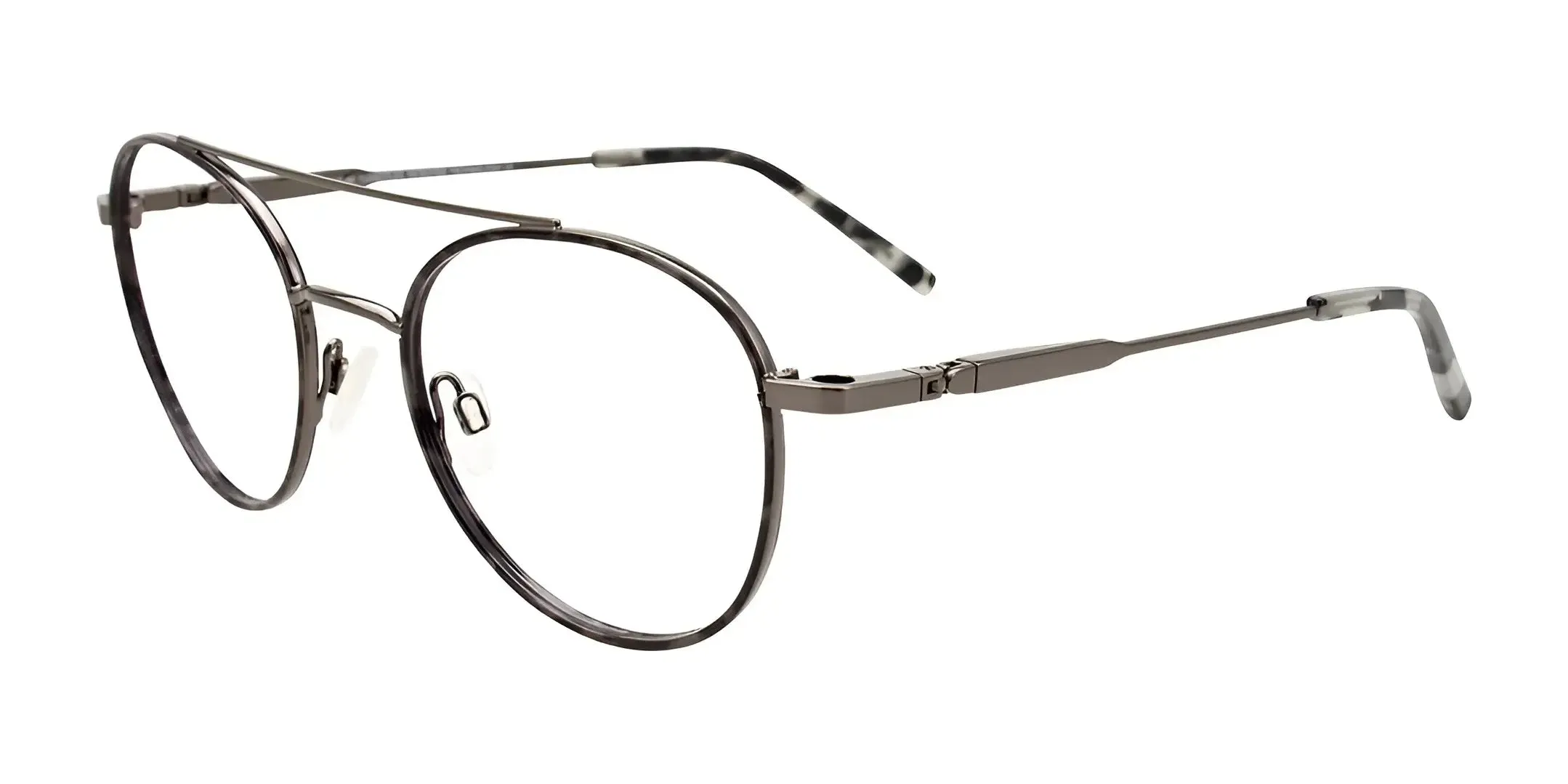 Takumi TK1173 Eyeglasses with Clip-on Sunglasses | Size 51