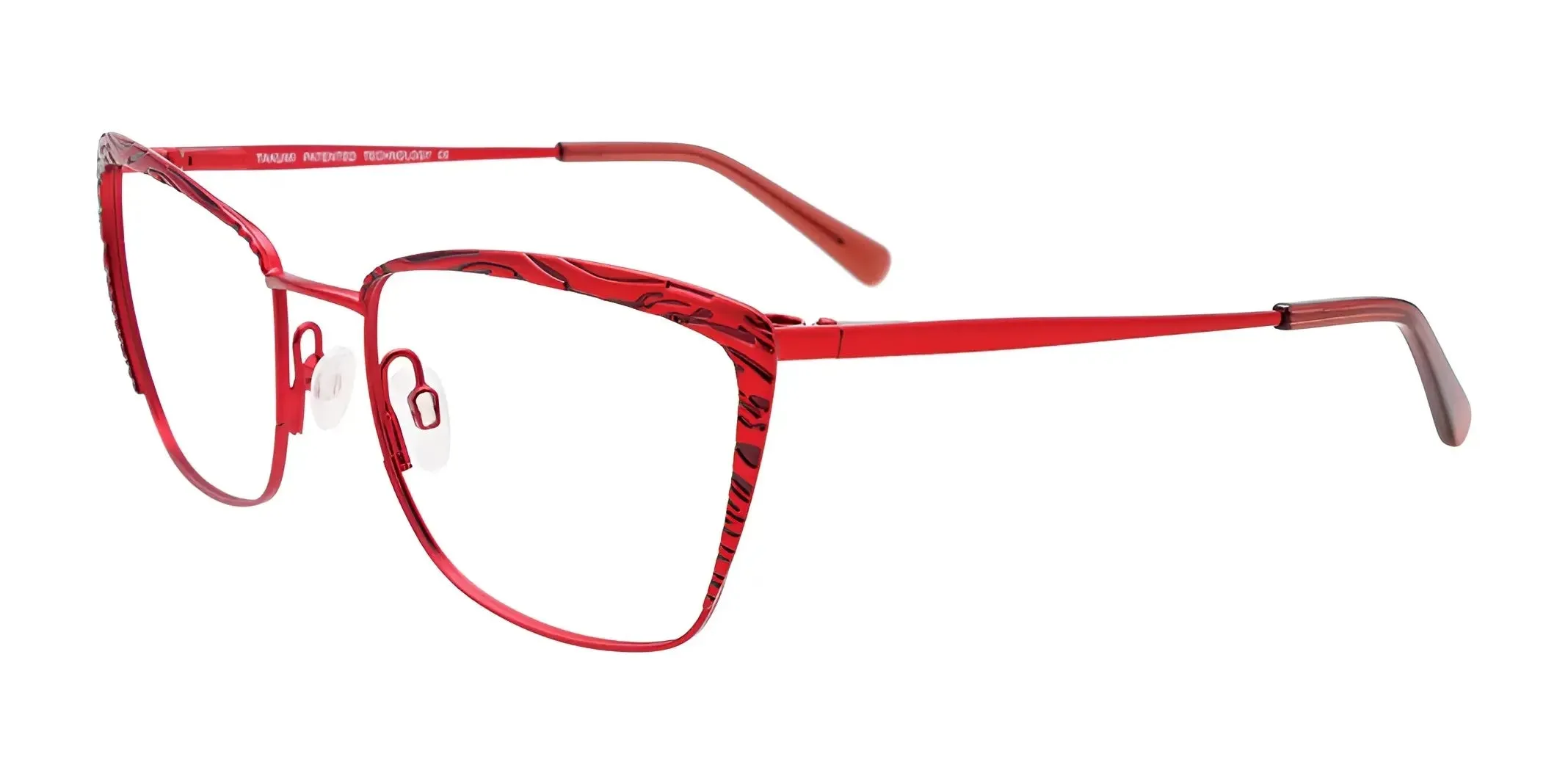 Takumi TK1201 Eyeglasses with Clip-on Sunglasses | Size 55