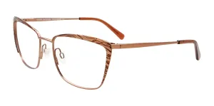 Takumi TK1201 Eyeglasses with Clip-on Sunglasses | Size 55