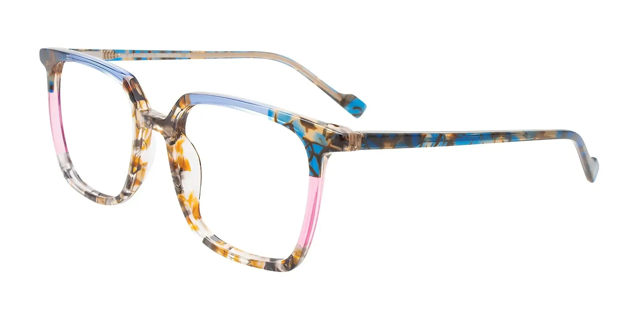 Takumi TK1257 Eyeglasses with Clip-on Sunglasses | Size 51