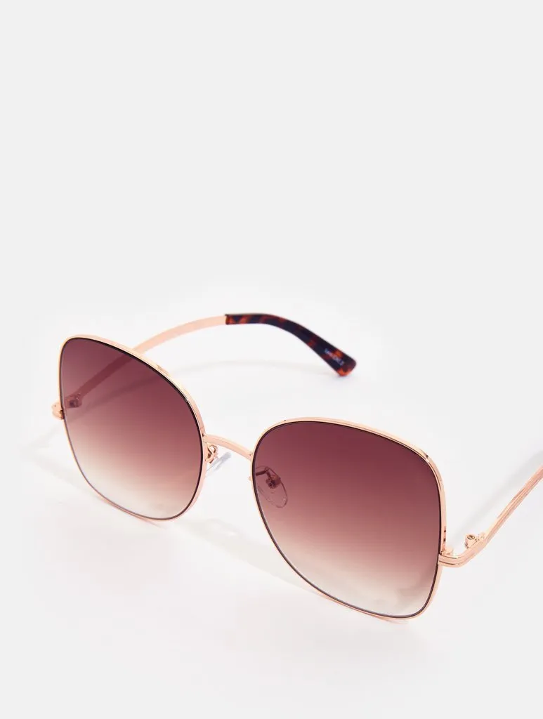 Tan Diva Sunglasses