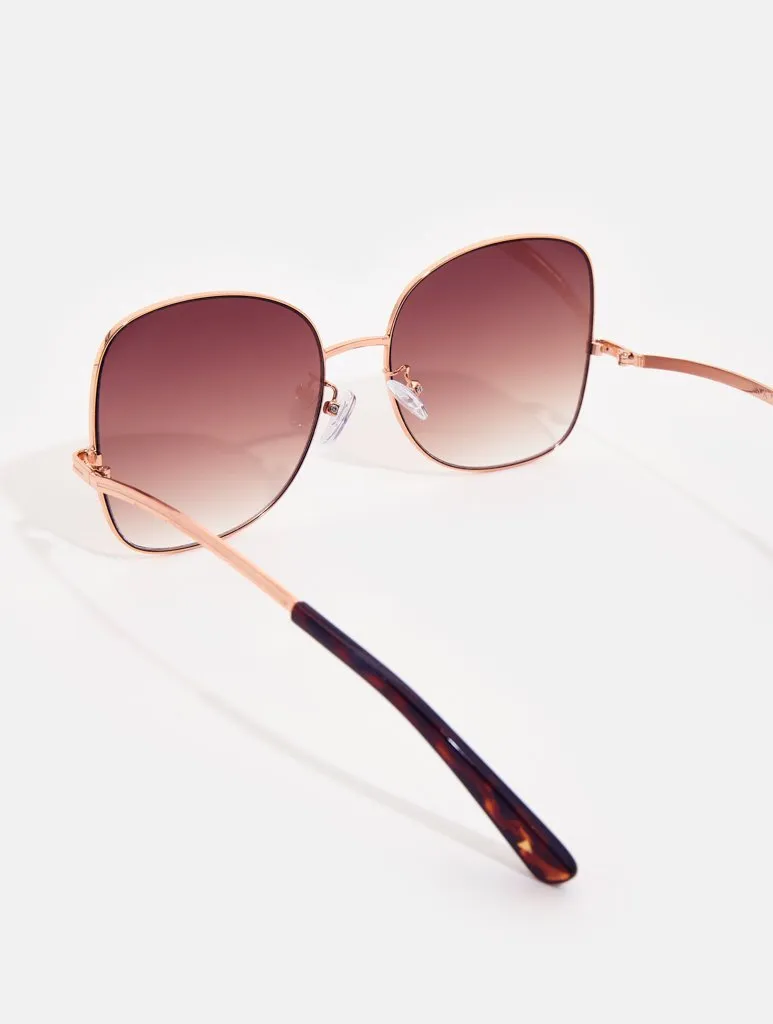 Tan Diva Sunglasses