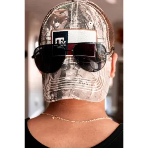 The Alex Black/Black - High Quality Unisex Aviator Sunglasses