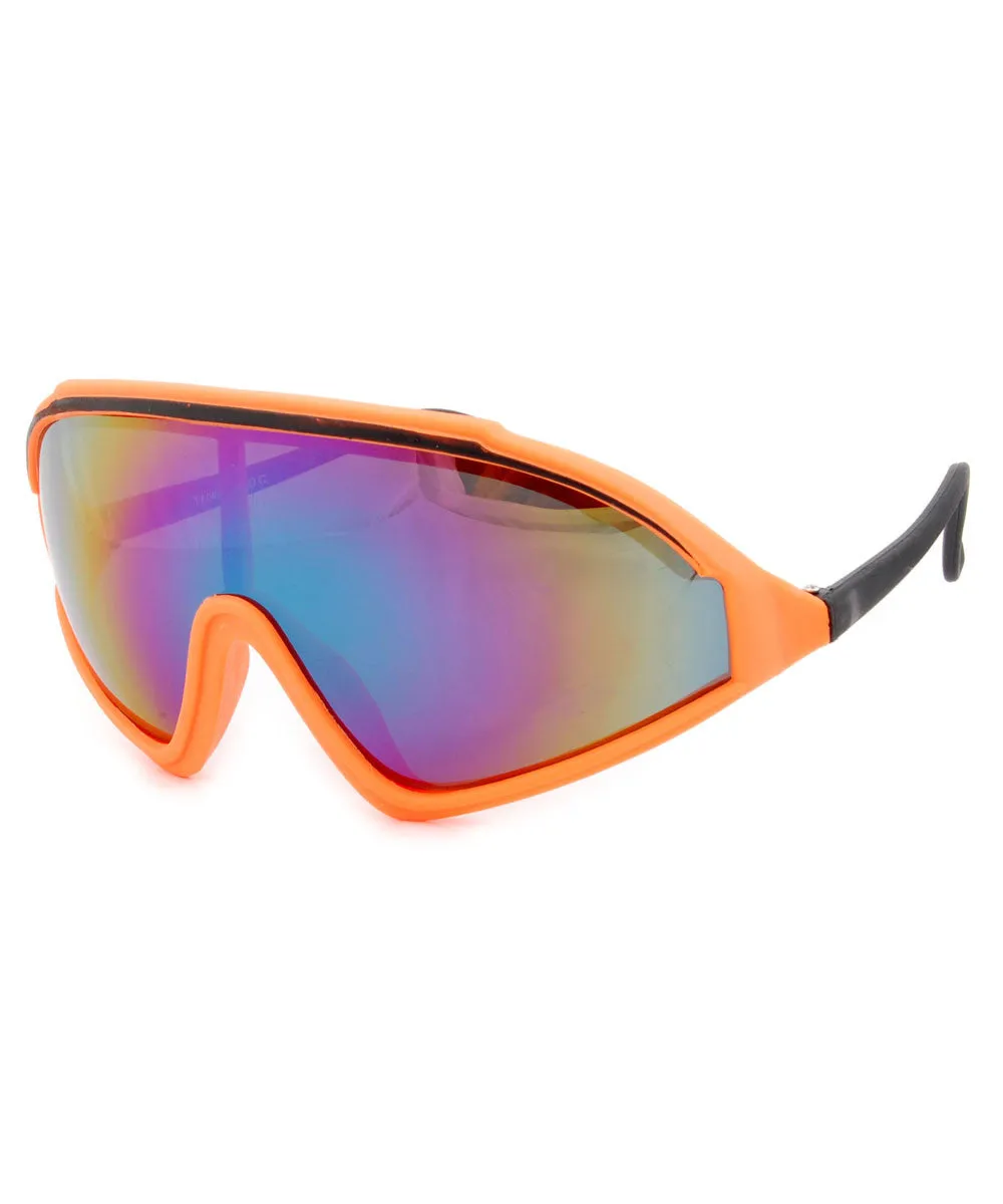 THE LIP Orange/Black