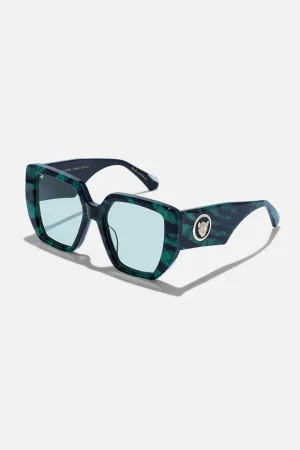 THE PENTHOUSE SUNGLASSES EMERALD TIGER