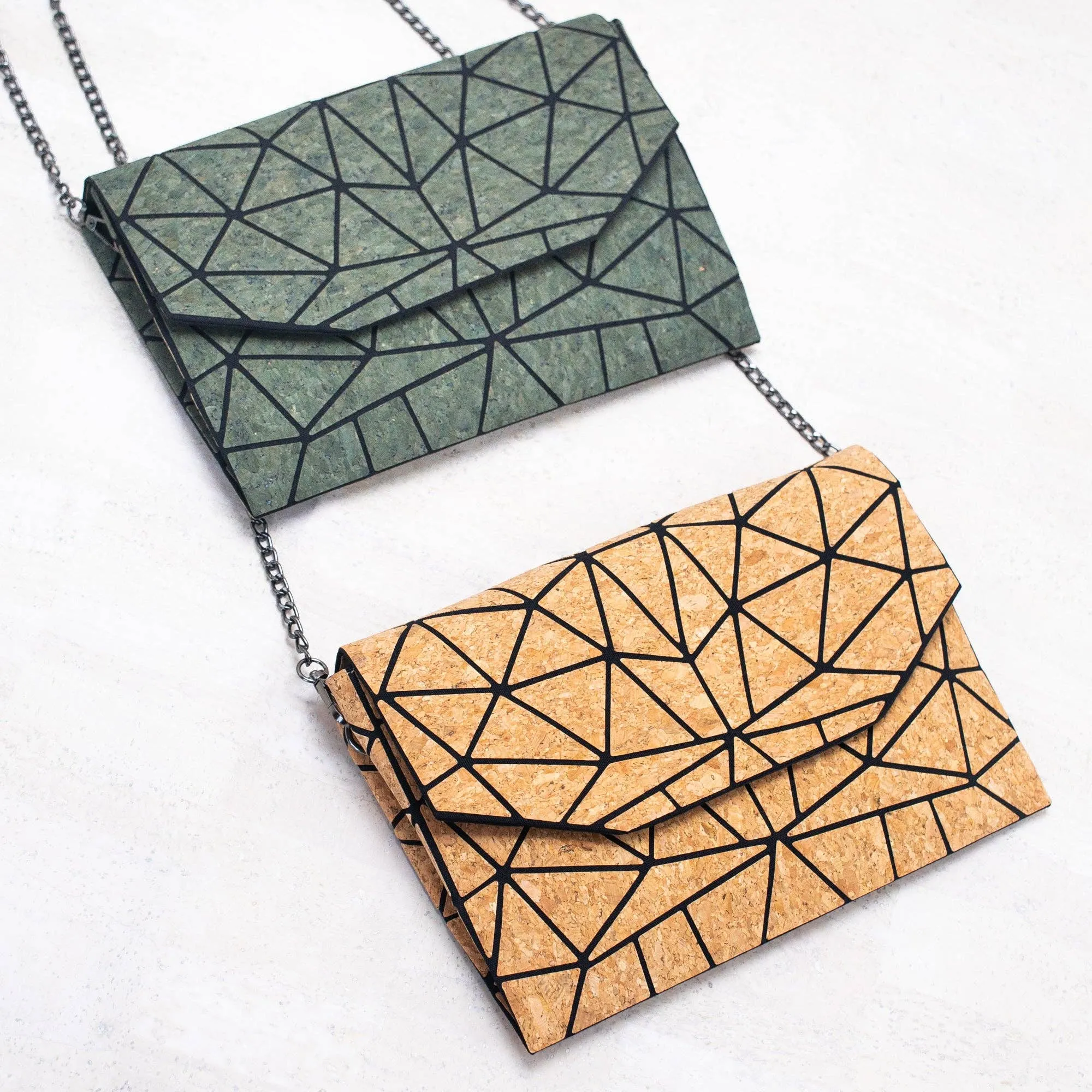 The Terrazzo Twist: Eco-Friendly & Chic Crossbody Clutch