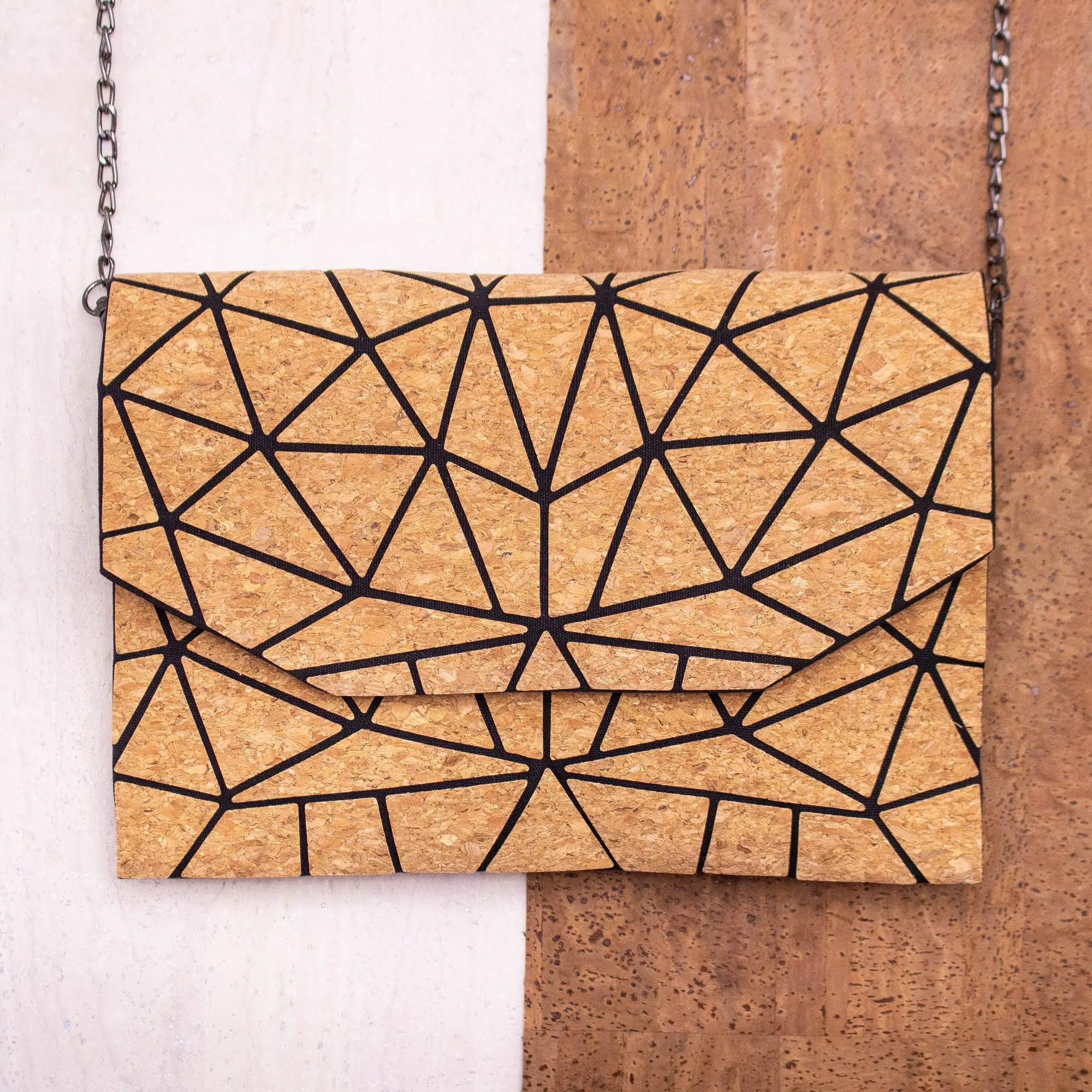 The Terrazzo Twist: Eco-Friendly & Chic Crossbody Clutch