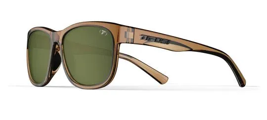 Tifosi Sunglasses Swank XL - Honey/Smoke Green Tint