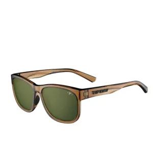 Tifosi Sunglasses Swank XL - Honey/Smoke Green Tint