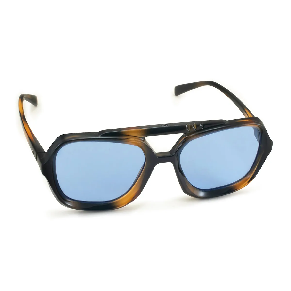 Tiger - Tortoise - Blue retro Lens