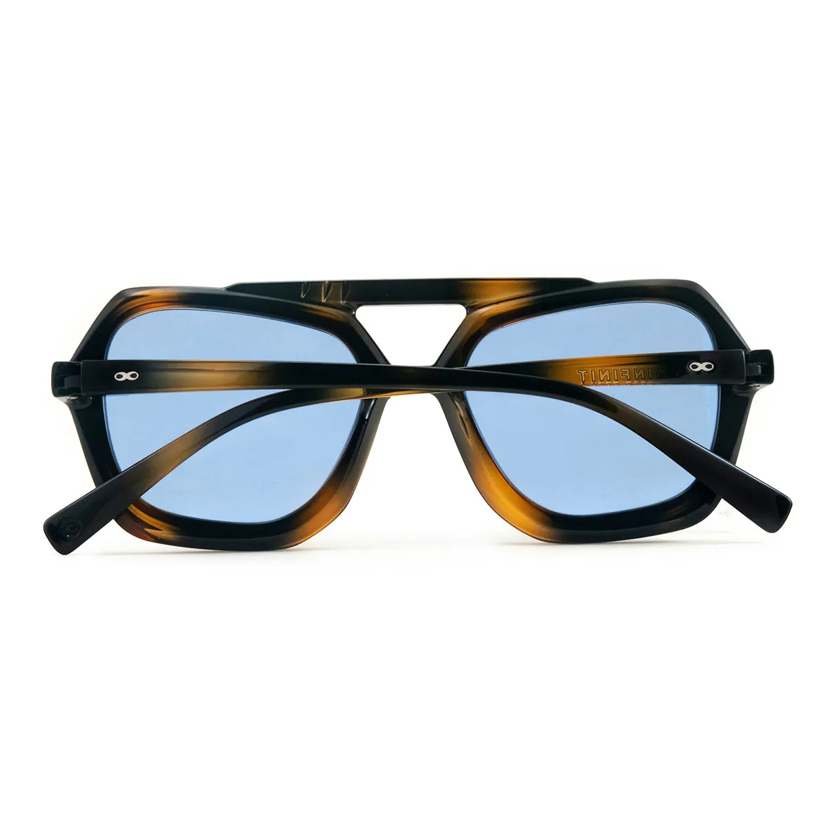 Tiger - Tortoise - Blue retro Lens