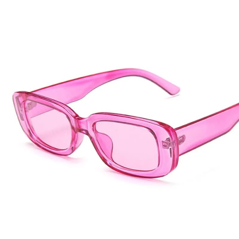 Timeless Minimalist Rectangular Y2K Sunglasses (   more colors)