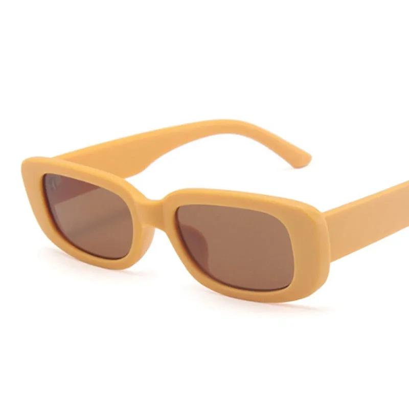 Timeless Minimalist Rectangular Y2K Sunglasses (   more colors)