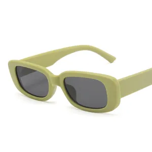 Timeless Minimalist Rectangular Y2K Sunglasses (   more colors)
