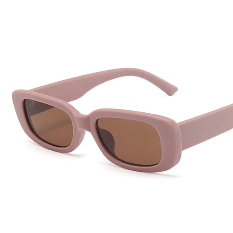 Timeless Minimalist Rectangular Y2K Sunglasses (   more colors)