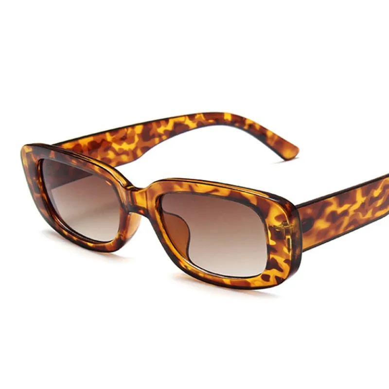 Timeless Minimalist Rectangular Y2K Sunglasses (   more colors)