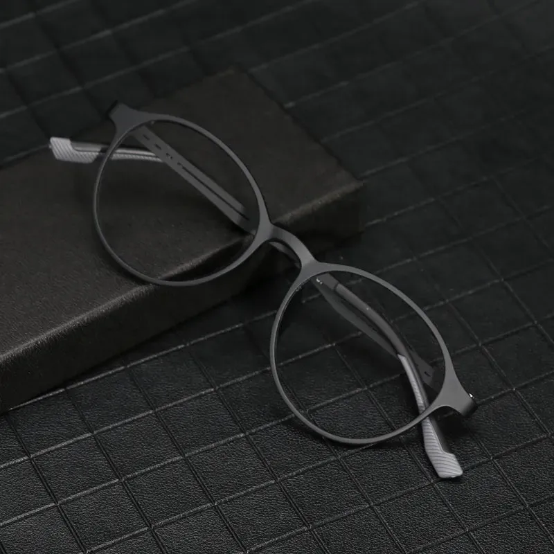 Titanium Anti Blue Light / Photochromic Retro Reading Glasses