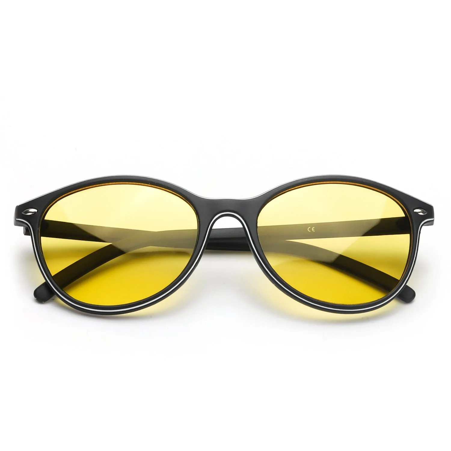TJUTR Unisex Night Vision Driving Glasses Polarized Sunglasses