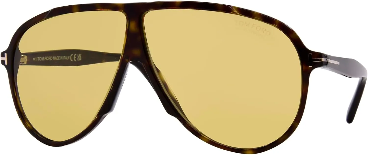 Tom Ford Vladimir Photochromatic Brown Pilot Men's Sunglasses FT1211 52E 65