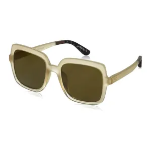 TOMS Women's Matte/Shiny Midnight Plum Crystal Fade Athena Square Sunglasses - 10021649