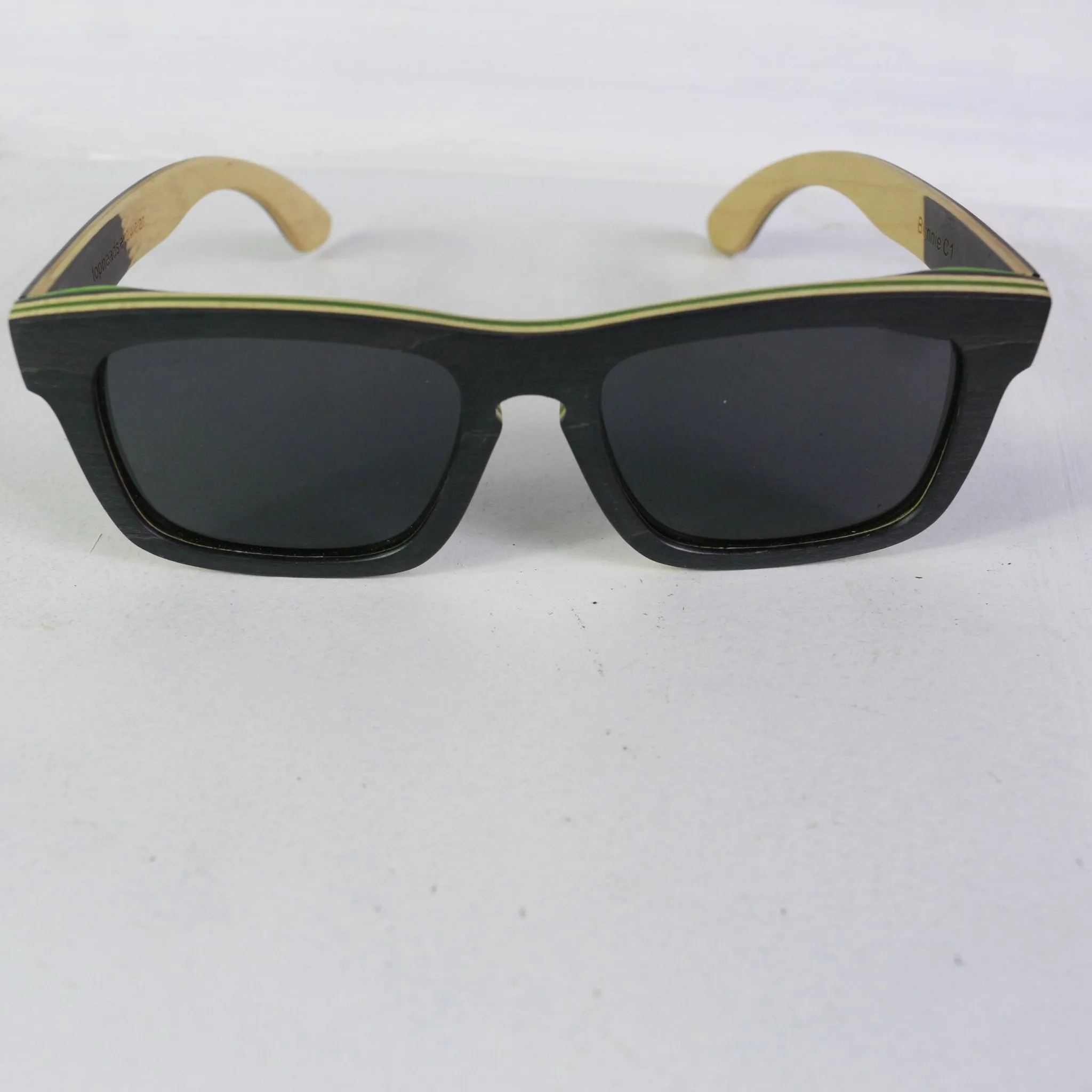Topheads Bennie Skate Wood Sunglasses