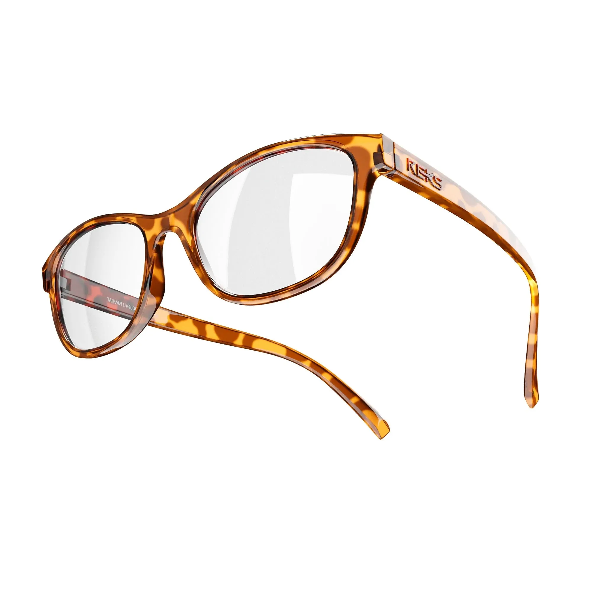Tortoise Oval Trivex Eyeglasses