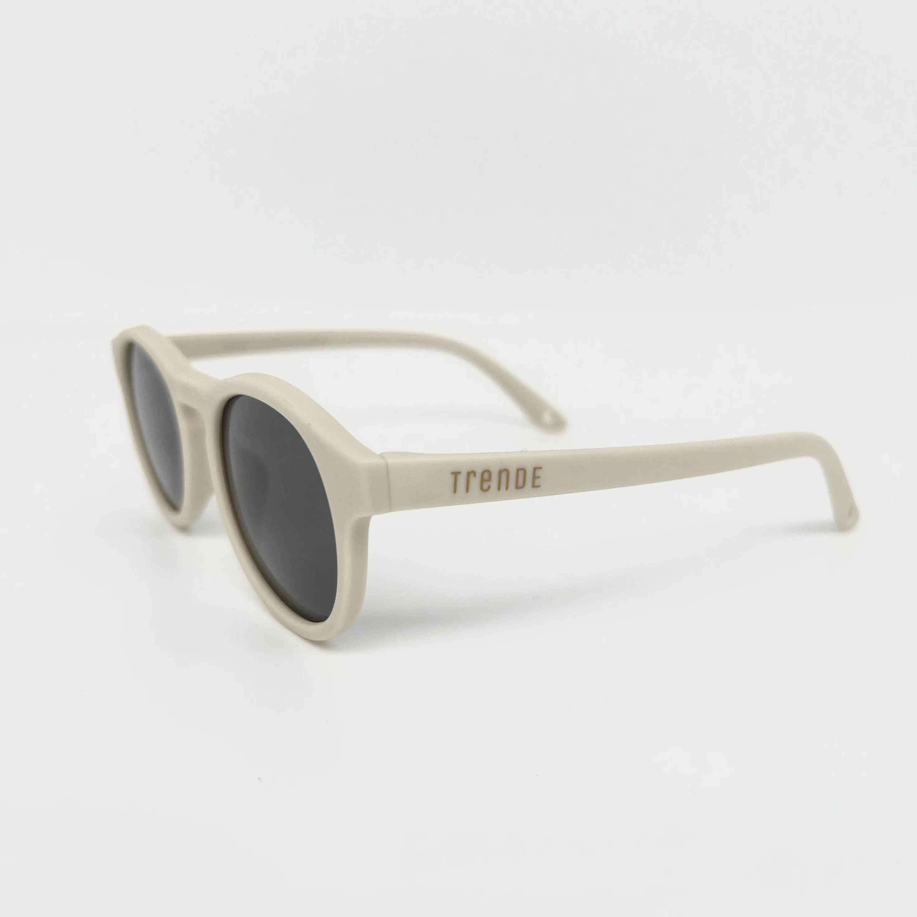 ‘Trende Flexi Mini’ Sunglasses - Cream (Polarised)