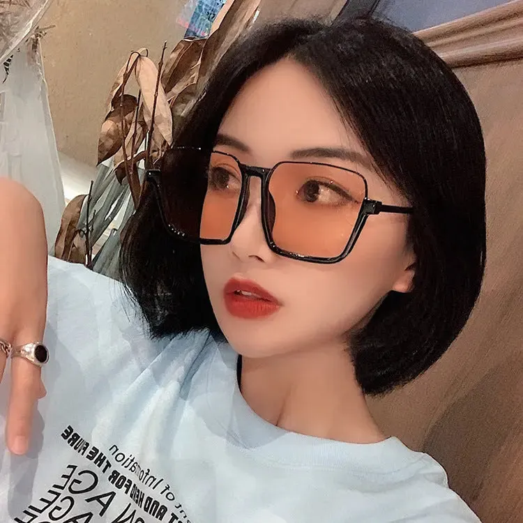 Trendy Retro Square Sunglasses