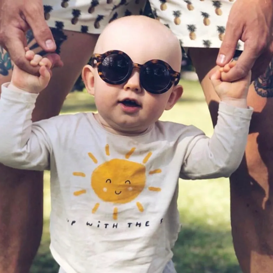 Turtle · Signature Round Recycled-Plastic Sunglasses