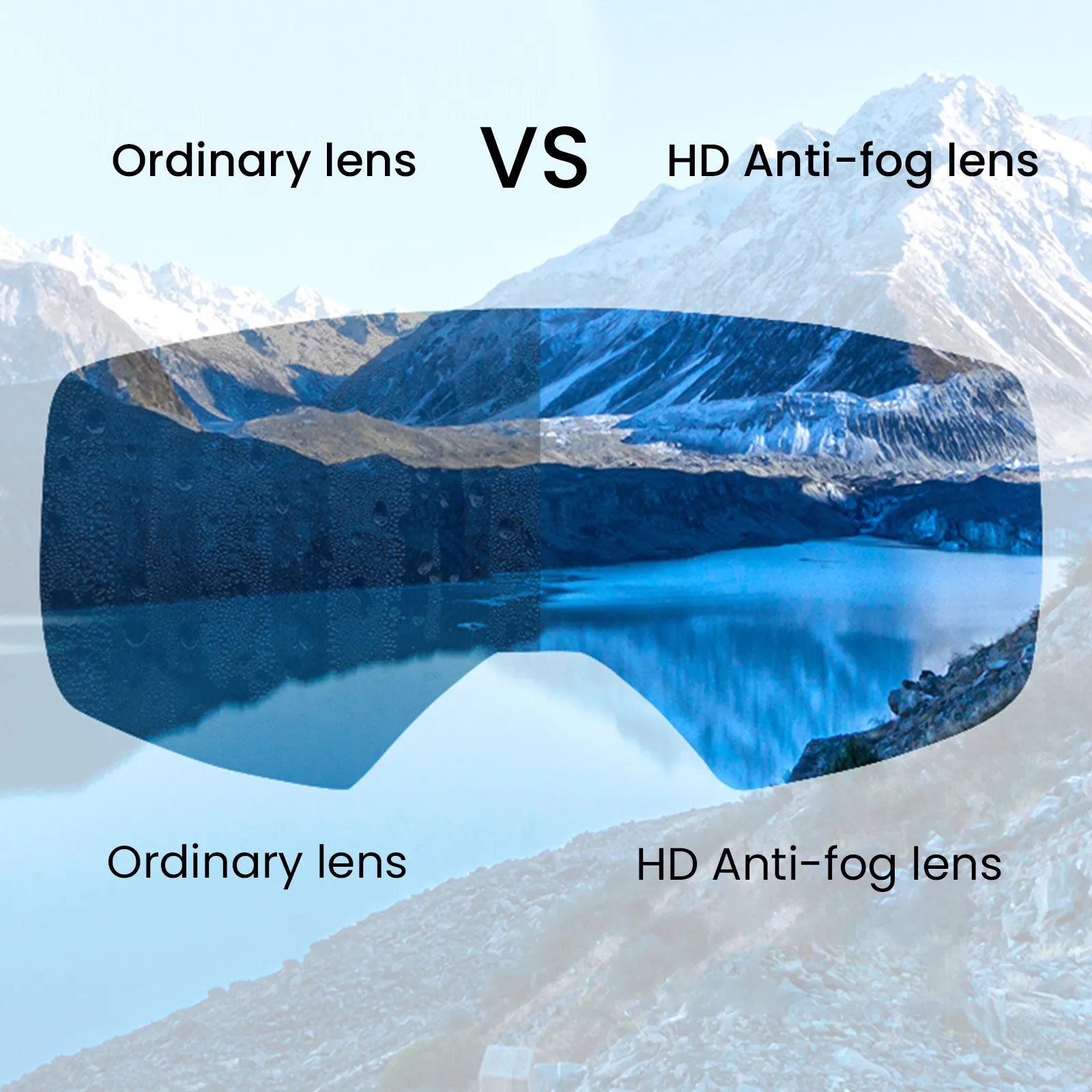 Ukax Prescription Snowboard Goggles